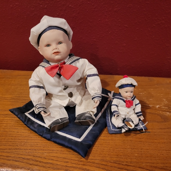 Ashton Drake Sailor Boy Porcelain Doll - Picture 1 of 6
